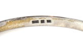 Armringar, 2 st, stela, silver.