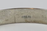 Armringar, 2 st, stela, silver.