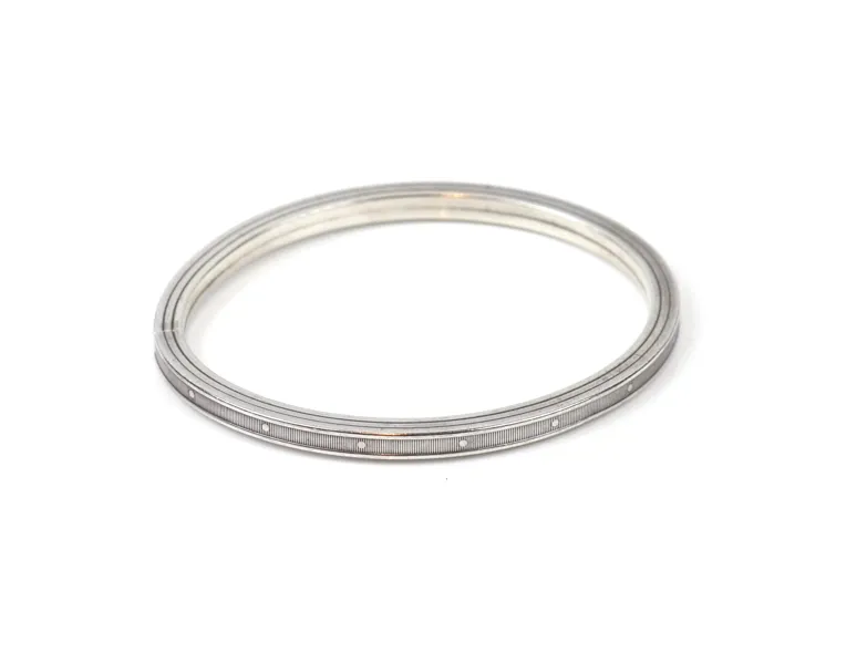 Armring, stel, silver.