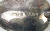 Moccaskedar, 12 st, silver, ''Svenska Floran'', GEWE.