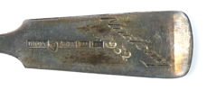Teskedar, 6 st, silver.