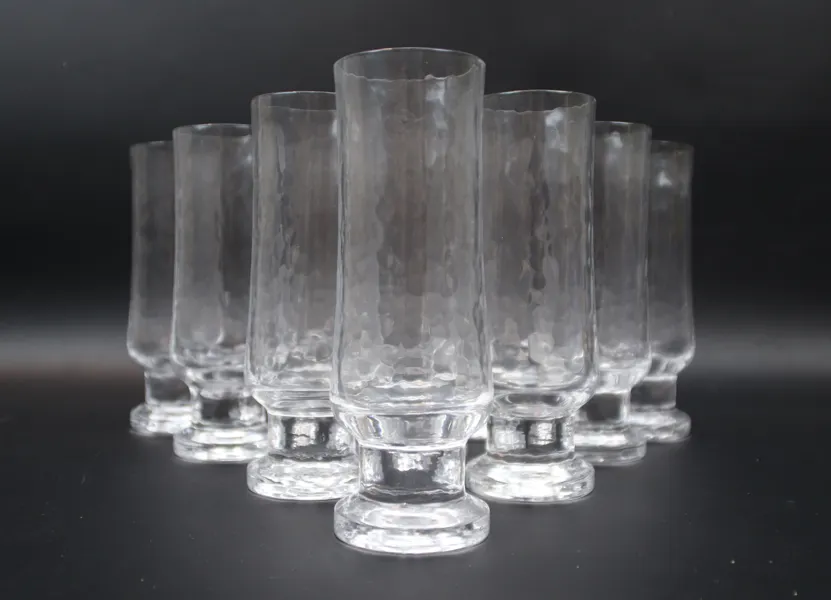 Göran Wärff, champagneglas, 10 st, Rustika, Pukeberg.