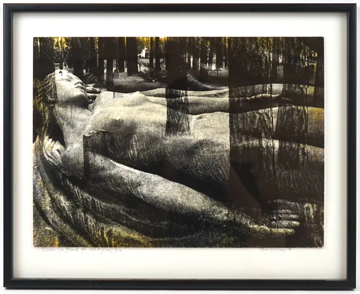 Rut Hillarp, ''Rösten'', silvergelatinfotografi 5/10, signerad, 1981.