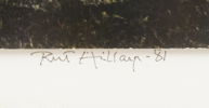 Rut Hillarp, ''Rösten'', silvergelatinfotografi 5/10, signerad, 1981.