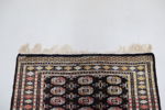 Matta, orientalisk, handknuten, ull.