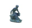 Skulptur, patinerad brons, Hermes/Merkurius, museékopia.