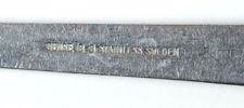Folke Arström, bestickservisdelar, 13 st, rostfritt stål, ''Thebe'', Gense.