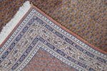 Matta, orientalisk, handknuten, ull.