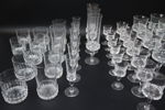 Ingeborg Lundin, glasservisdelar, 51 st, Silvia, Orrefors.