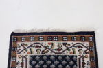 Gallerimatta, orientalisk, handknuten, ull.