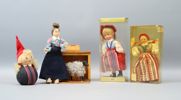 Dockor, figurer, mm.