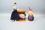 Dockor, figurer, mm.