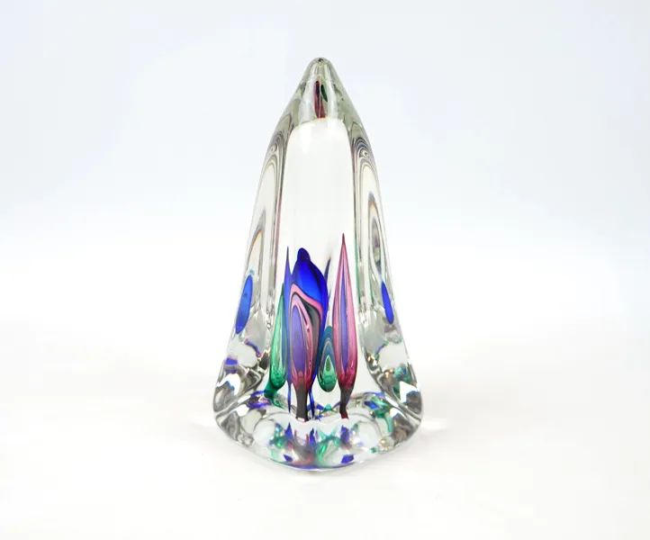 Leif Persson, konstglas, signerad, 1995, Strömbergshyttan.