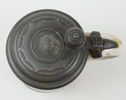 Stop, fajans med tennlock, mellaneuropa, 1700/1800-tal.