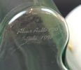 Alvar Aalto, vaser, 2 st, glas, ''Savoy'', Iittala, Finland.