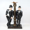 Skulptur, konstmaterial, ''Helan & Halvan''.