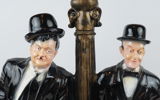 Skulptur, konstmaterial, ''Helan & Halvan''.