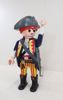 Playmobil, reklamskulptur, pirat, formgjuten plast.