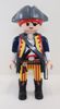 Playmobil, reklamskulptur, pirat, formgjuten plast.