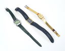 Armbandsur, 3 st, Facit, Seiko och Reymond Weil.
