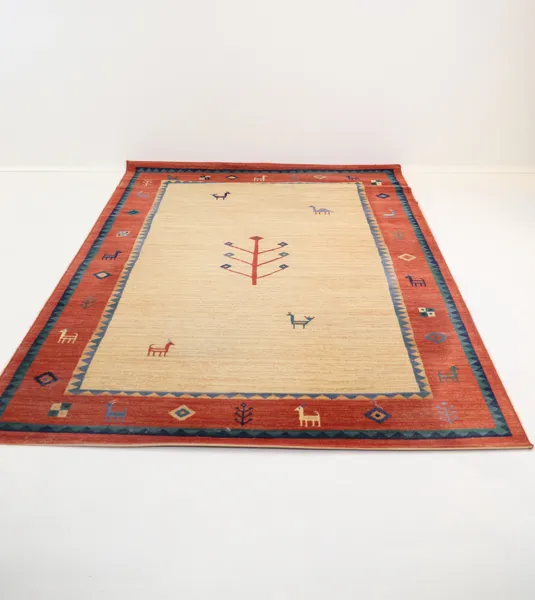 Matta, Gabbeh, ull.