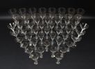 Glasservis, 47 delar, Trelleborg.