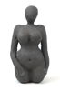Oidentifierad konstnär, skulptur, keramik, monogramsignerad.