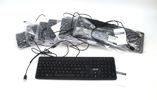 Tangentbord samt datormöss, 7+8 st, mest Asus.