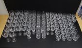 Glasservis, 83 delar, Design Crystal.