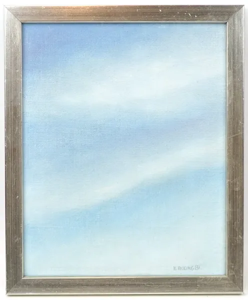 Eva Acking, olja på duk, signerad,  1981.