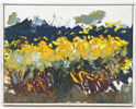 John Thorgren, ''Blommor'', olja på duk, signerad, 1971.