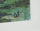 Gunilla Zackari, akvarell, monogramsignerad.
