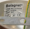 Taklampa, metall, ''Era'', Bolagret.