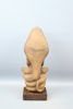 Buddha, skulptur, keramik.