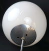 Taklampa, glas/metall.