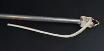 Taklampa, glas/metall.