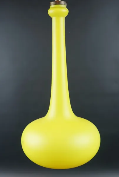Taklampa, glas, 1900-tal.