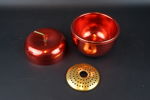 Bartillbehör, 3 delar, metall, bl. a. Ettore Sottsass.