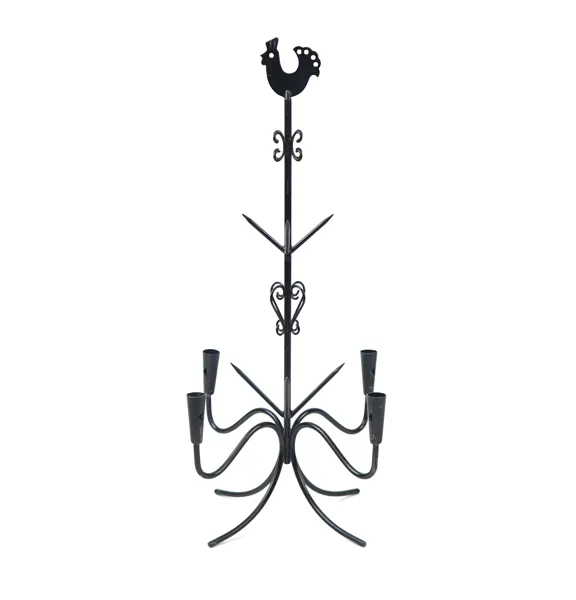 Gunnar Ander, ljusstake, metall.
