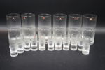 Tapio Wirkkala, glas, 6 + 11 st, "Niva", Iittala, Finland.