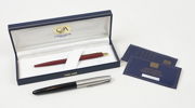 Pennor, 2 st, Caran d'ache Geneve och Parker.