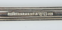 Matskedar, 3 st, silver, 1700/1800-tal.