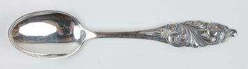 Kaffeskedar, 12 st, silver 830.