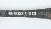 Kaffeskedar, 12 st, silver 830.