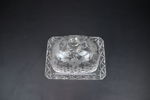 Ostkupa med fat, glas, 1900-tal.