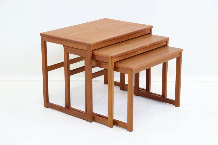 Svante Skogh, satsbord, 3 delar, teak, Seffle Möbelfabrik.