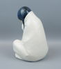 Figurin, eskimå, porslin, Lladro.
