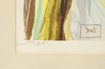 Salvador Dali, färgträsnitt E.A., illustration ur Dantes gudomliga komedi, blyertssignerad.