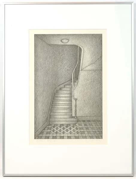 Curt Fors, litografi 89/295, signerad.