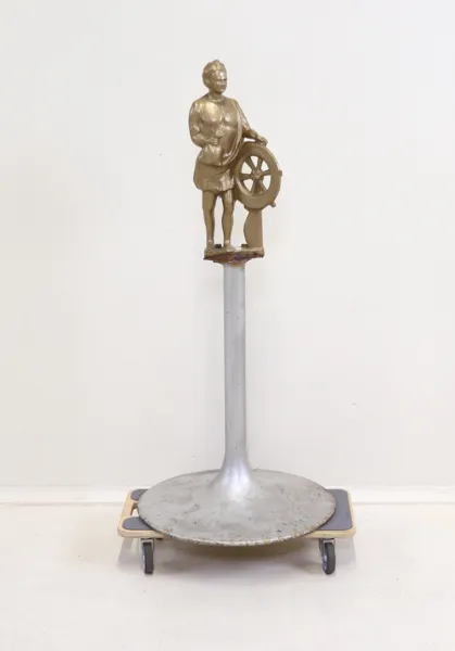 Yngve Axtelius, skulptur, metall.